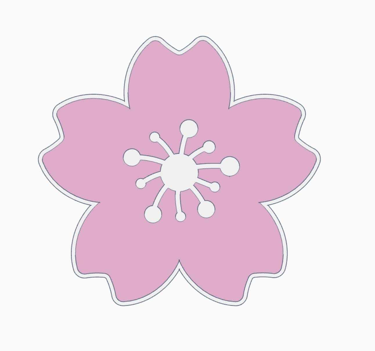 Cherry Blossom Interchangeable Cover for Glue Storage – 3MF Files | Digital Download | Interchangeable Cover for Glue Storage