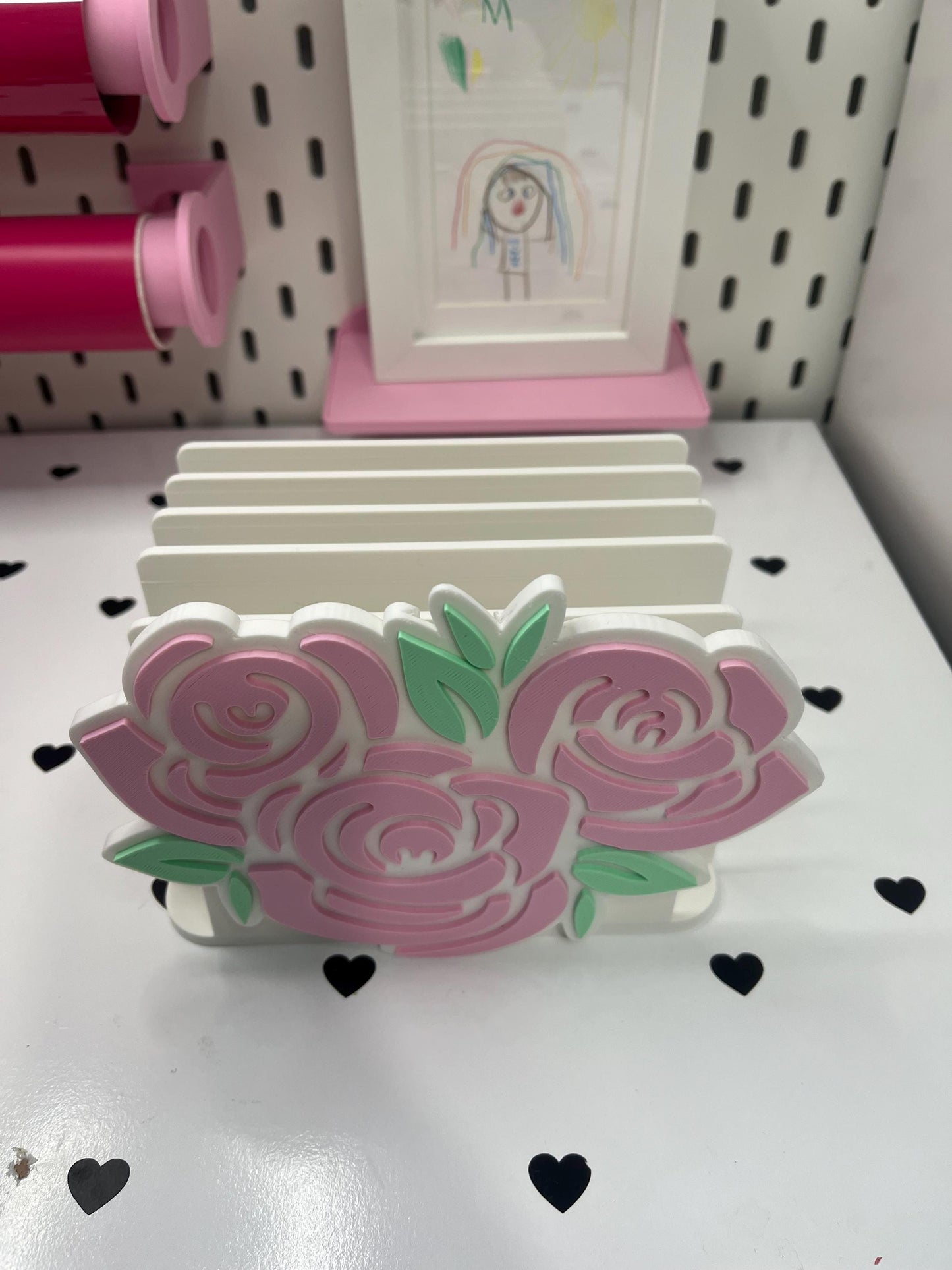 Interchangeable 6-Slot Letter Sorter 3D Print Files | Mail | Desk Organizer | Office Supplies | Digital Download | 3MF File