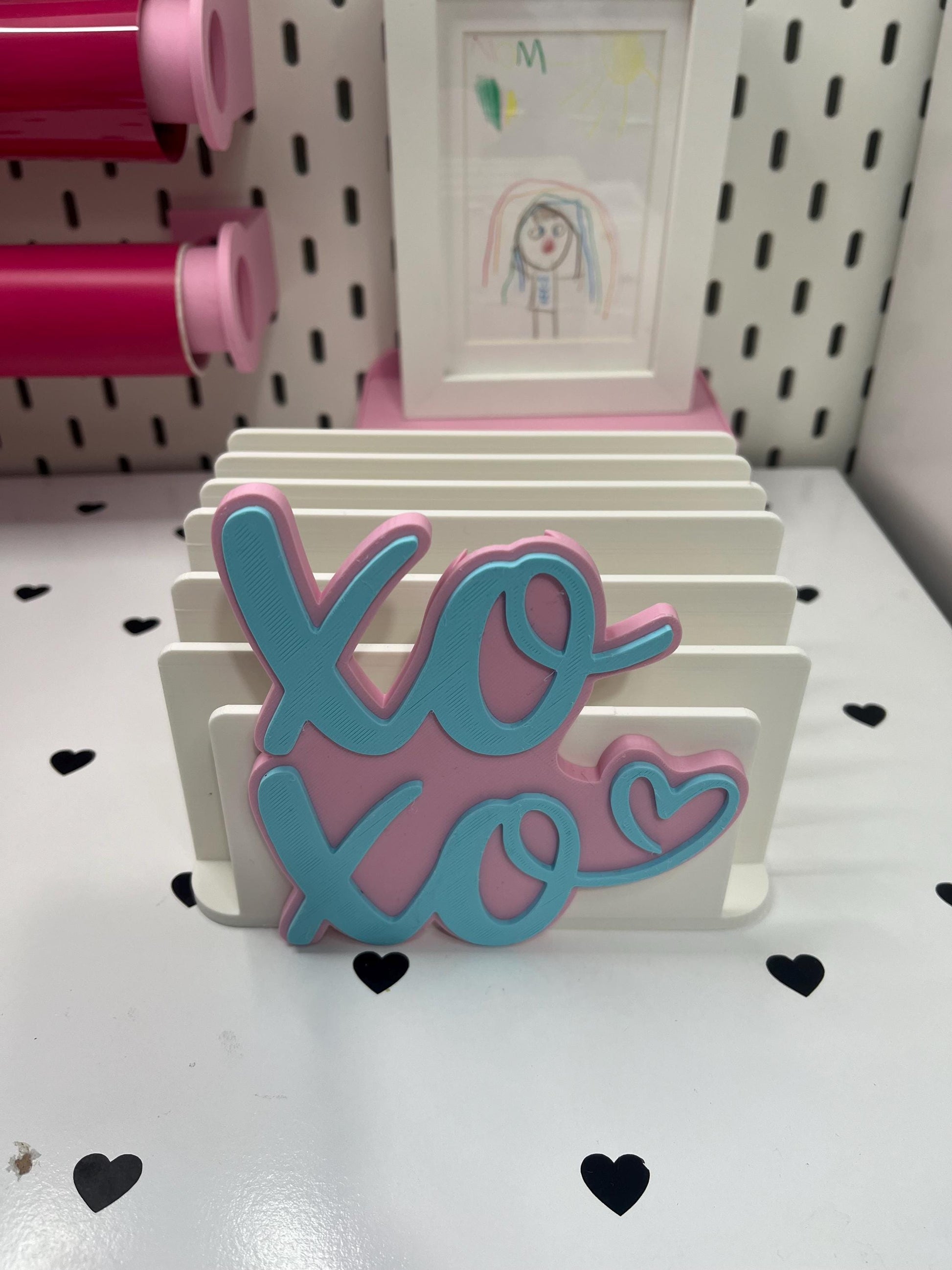 Interchangeable 6-Slot Letter Sorter 3D Print Files | Mail | Desk Organizer | Office Supplies | Digital Download | 3MF File
