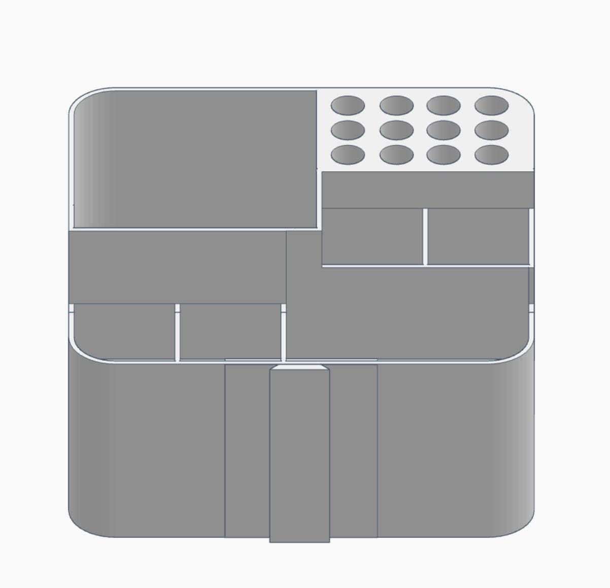 Interchangeable Wider Desk Organizer 3D Print Files | Pencil Holder | Digital Download