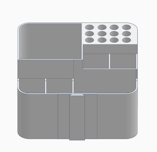 Interchangeable Wider Desk Organizer 3D Print Files | Pencil Holder | Digital Download