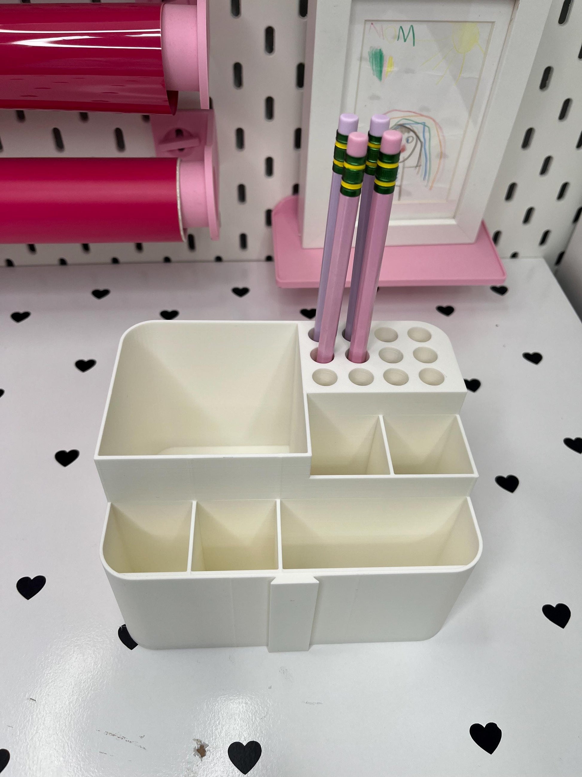 Interchangeable Wider Desk Organizer 3D Print Files | Pencil Holder | Digital Download