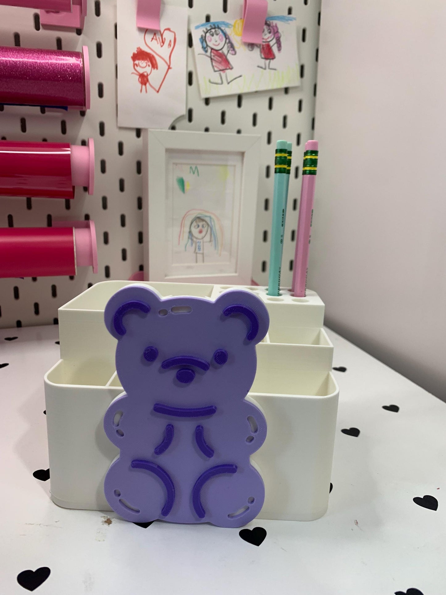 Interchangeable Wider Desk Organizer 3D Print Files | Pencil Holder | Digital Download