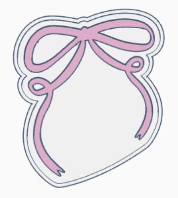 Draping Bow Desk Decor Bundle – 3MF Files | Digital Download | Sticky Note Holder | Paperclips | Pencil Holder | Tray | Phone Stand