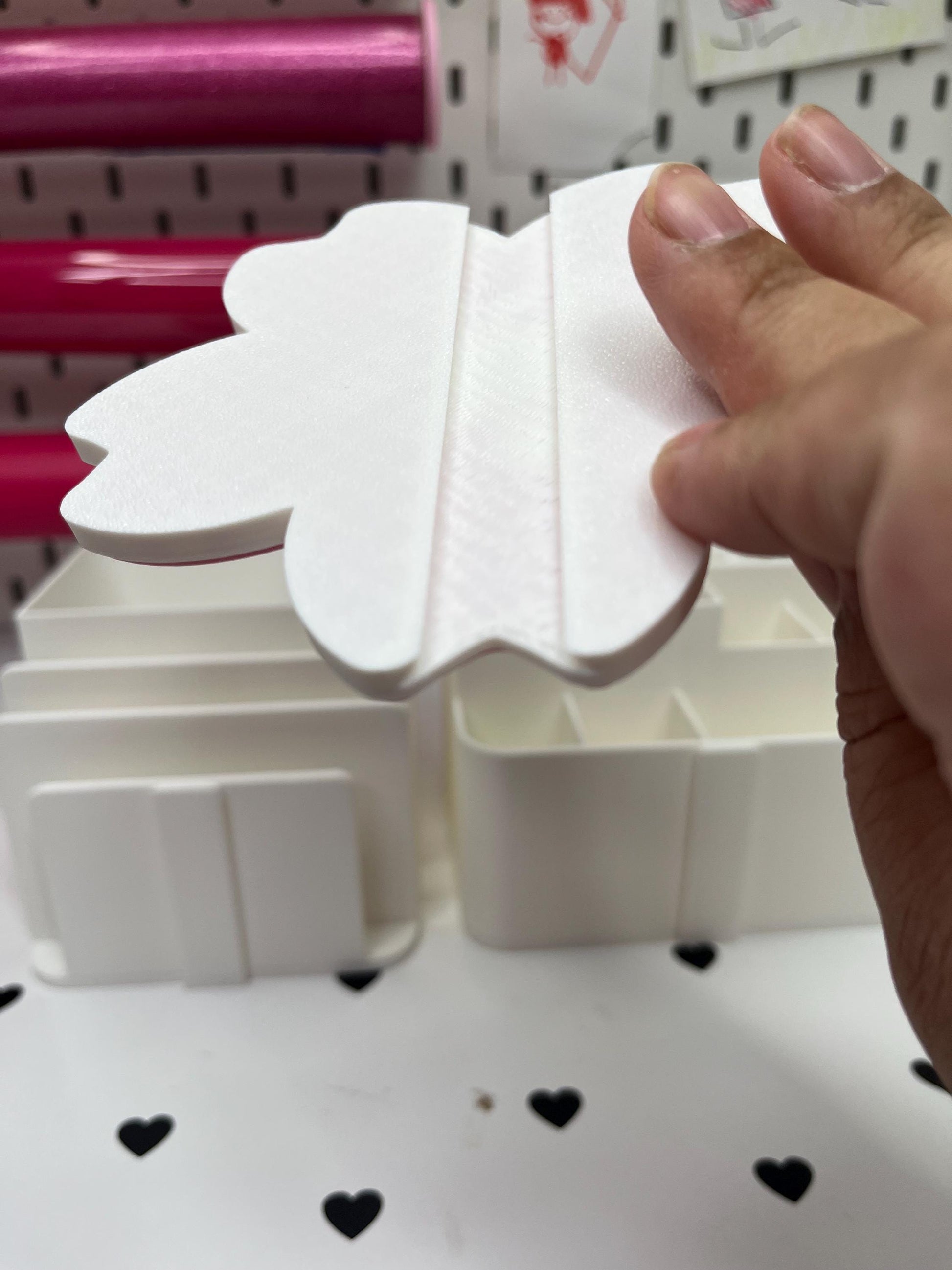 Cherry Blossom Interchangeable Cover – 3MF Files | Digital Download | Interchangeable for Hand Soap Base | Hand San Base | Desk Org Base
