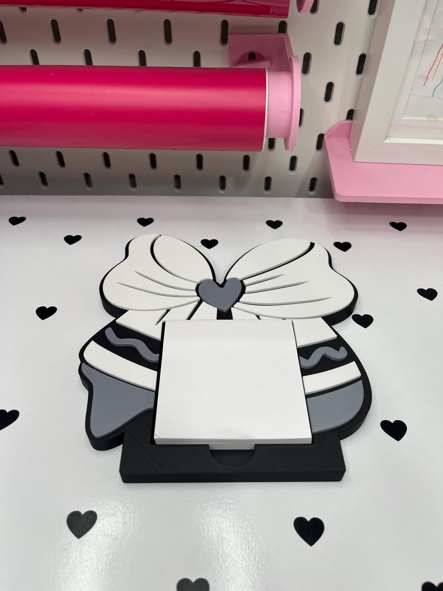 Crayon Bow Desk Accessories Bundle – 3MF Files | 3D Print Desk Decor | Digital Download