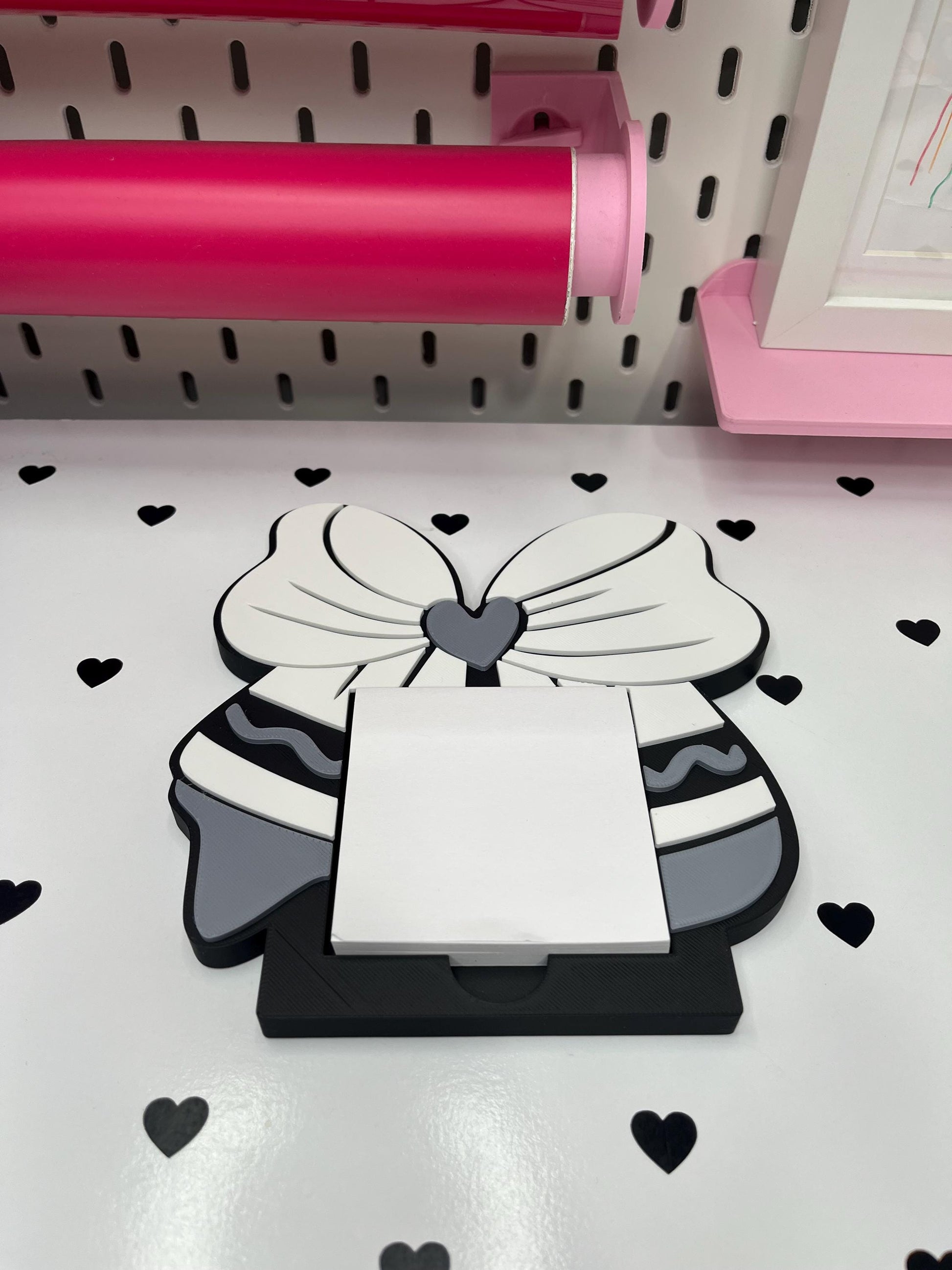 Crayon Bow Desk Accessories Bundle – 3MF Files | 3D Print Desk Decor | Digital Download