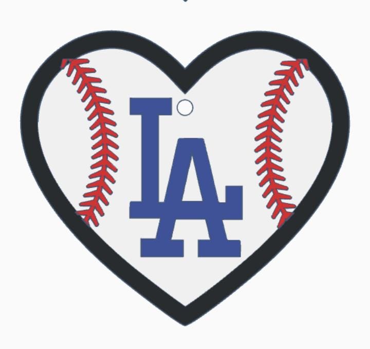 Baseball Inspired Blank Bag Tags – 3MF Digital Files | Base, Heart & Ball Shapes | 3D Print Name Tags | DIY Custom Bag Tags