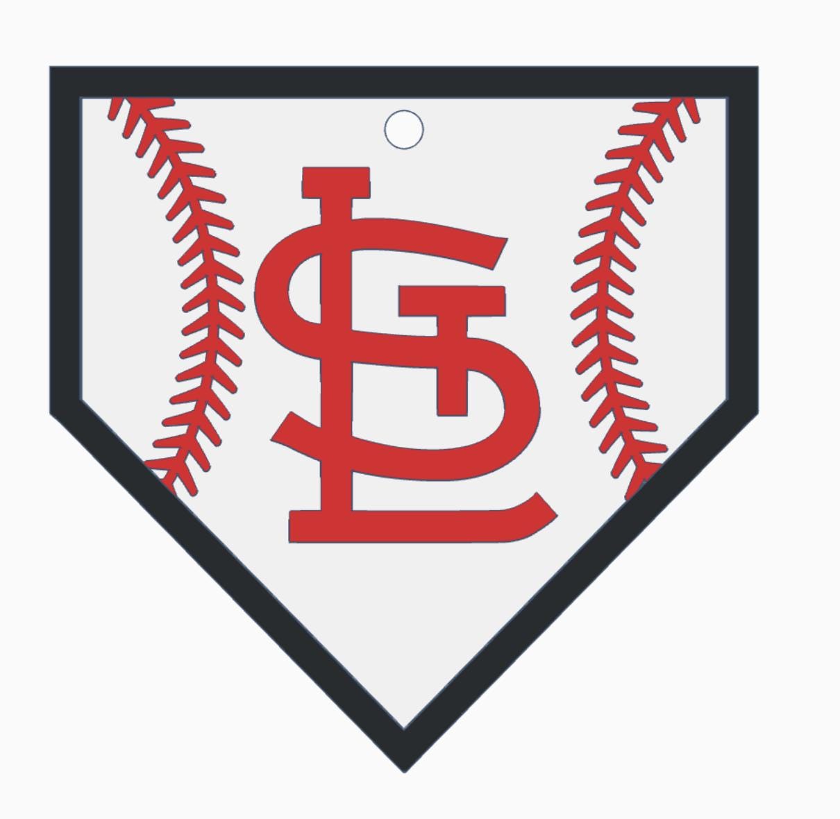 Baseball Inspired Blank Bag Tags – 3MF Digital Files | Base, Heart & Ball Shapes | 3D Print Name Tags | DIY Custom Bag Tags