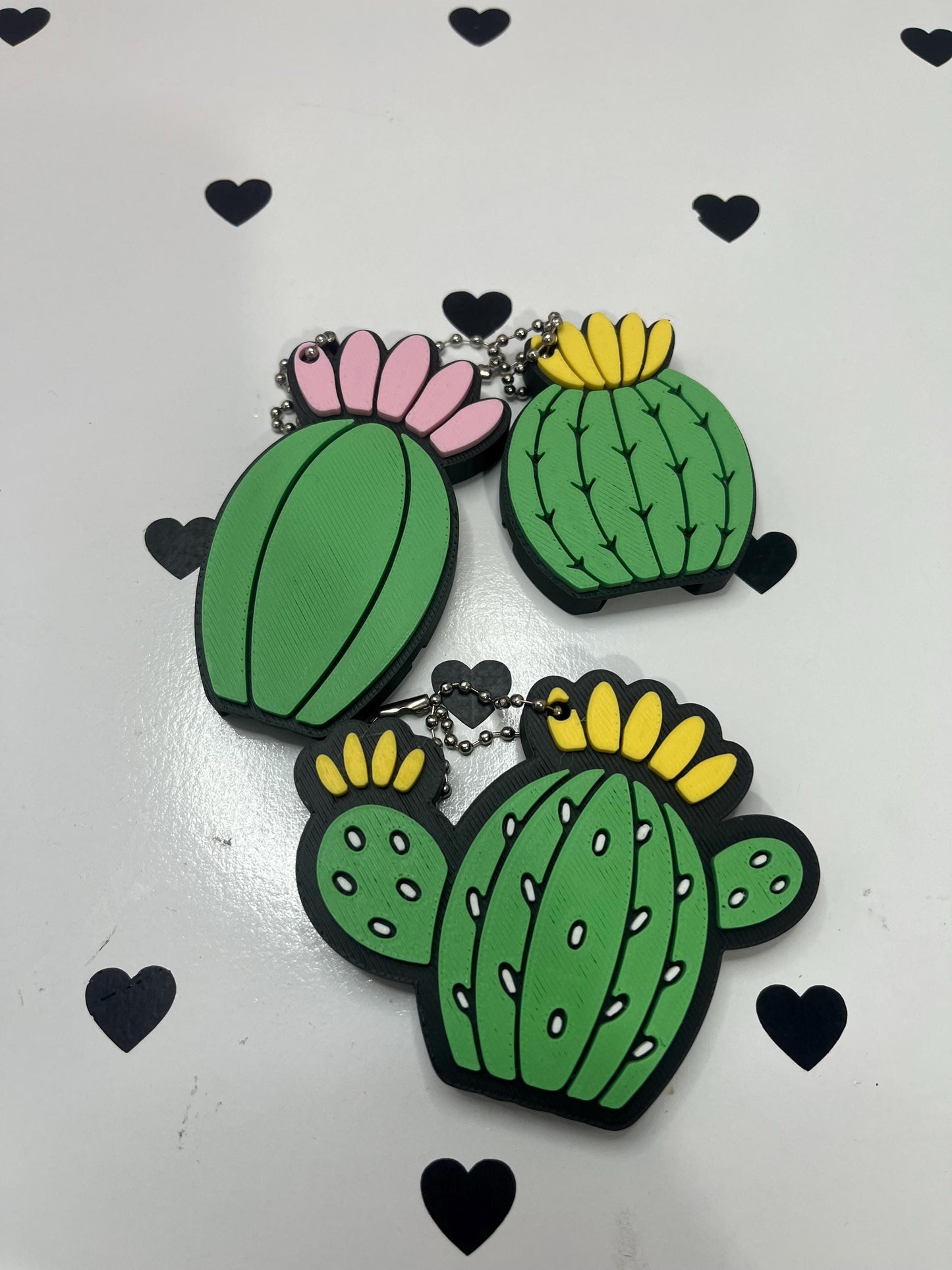 Cactus Keychain Can Opener & Drink Cover 3D File | Set of 3 Designs | 3MF Digital Download