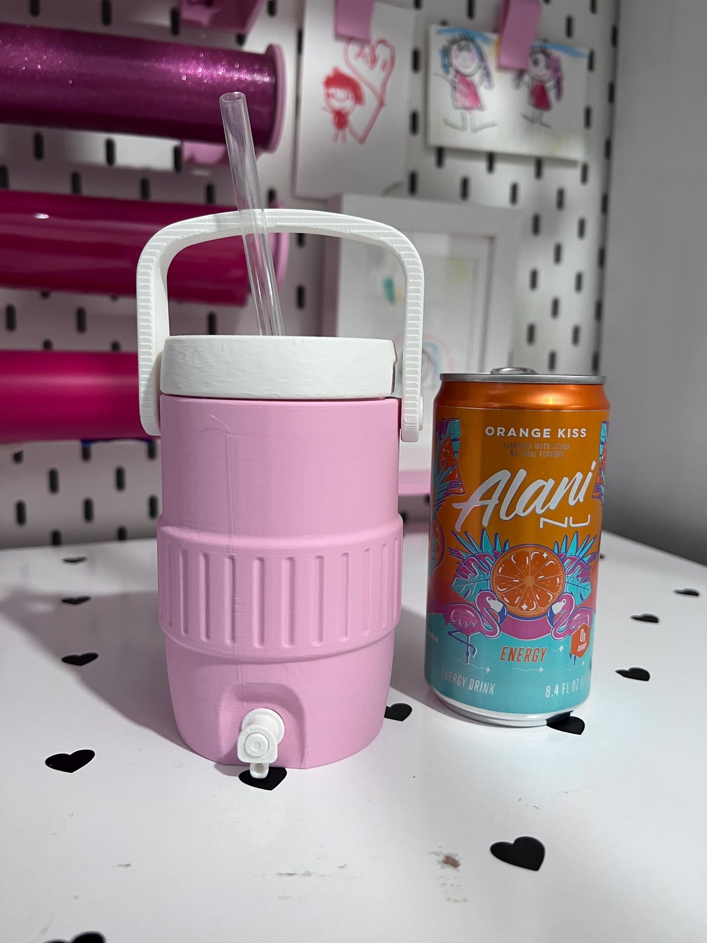 Mini Can Water Cooler Koozie 3D File | 8.4 oz Can Holder | 3MF Digital Download | Cute Drink Accessory