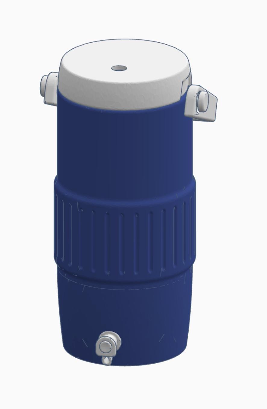 Skinny Tall Can Water Cooler Koozie 3D File | 12 oz Can Holder | 3MF Digital Download | Cute Drink Accessory