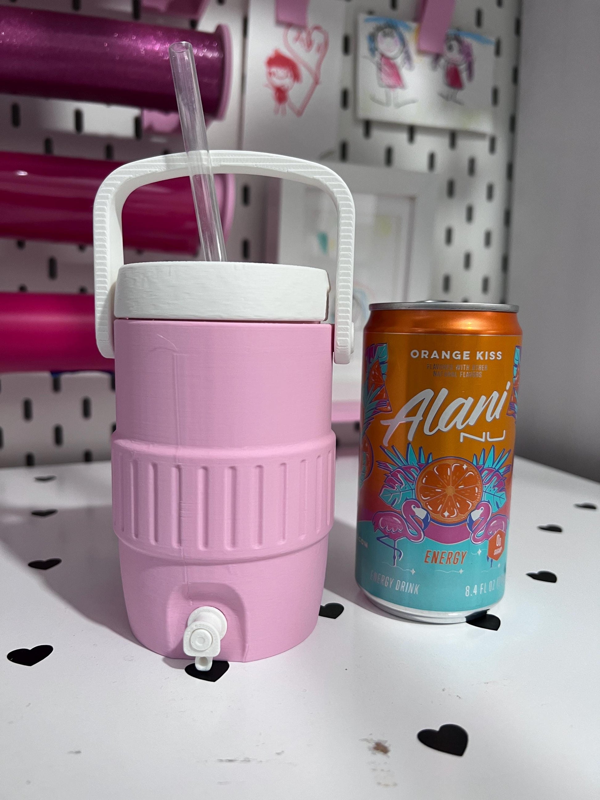 Mini Can Water Cooler Koozie 3D File | 8.4 oz Can Holder | 3MF Digital Download | Cute Drink Accessory