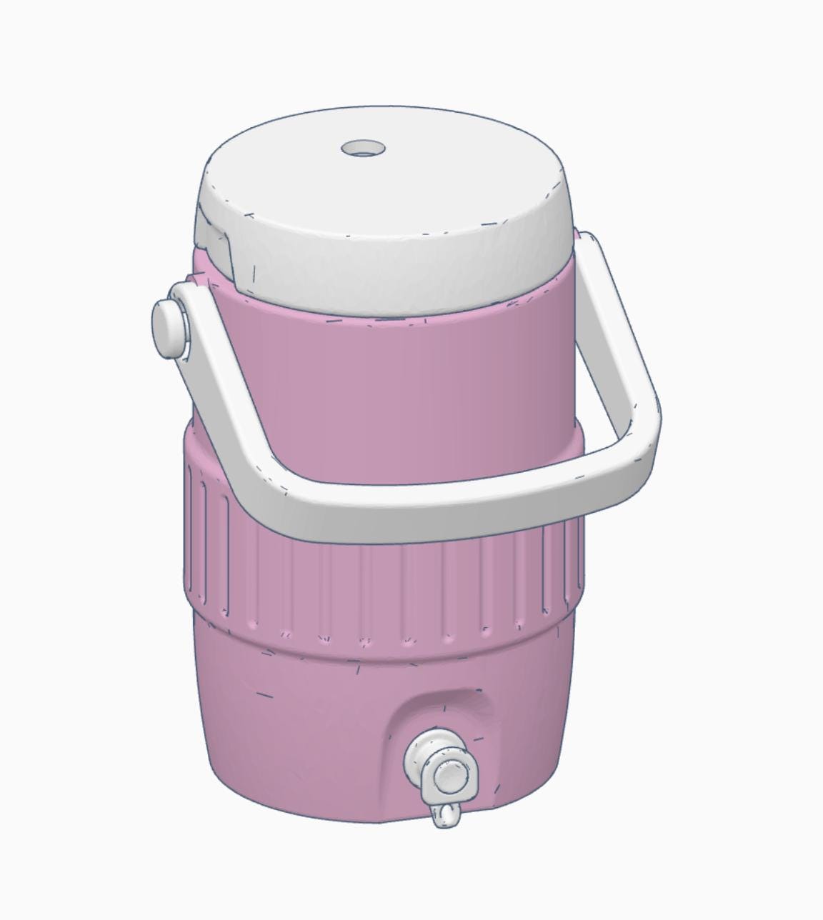 Mini Can Water Cooler Koozie 3D File | 8.4 oz Can Holder | 3MF Digital Download | Cute Drink Accessory