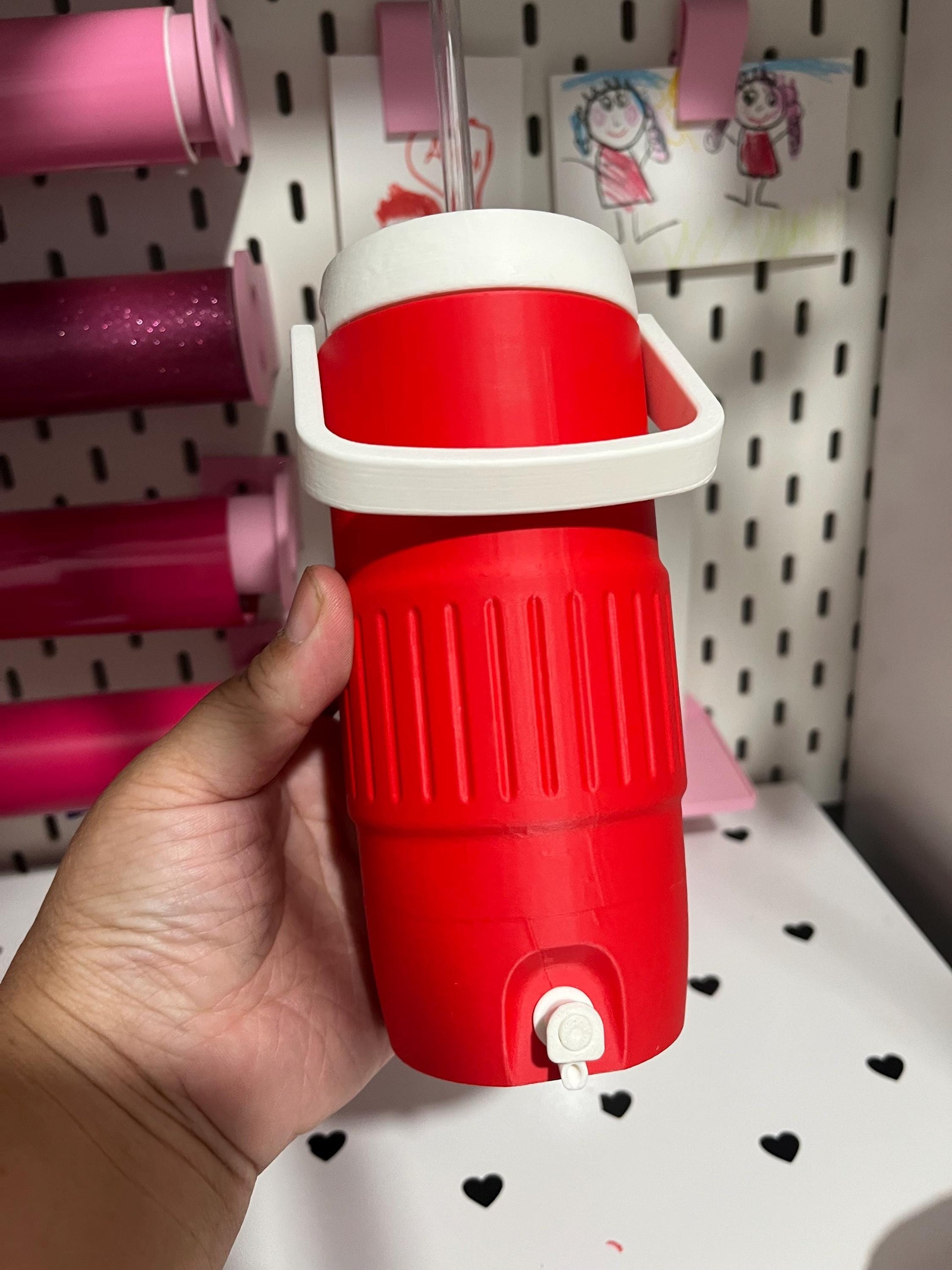 Skinny Tall Can Water Cooler Koozie 3D File | 12 oz Can Holder | 3MF Digital Download | Cute Drink Accessory