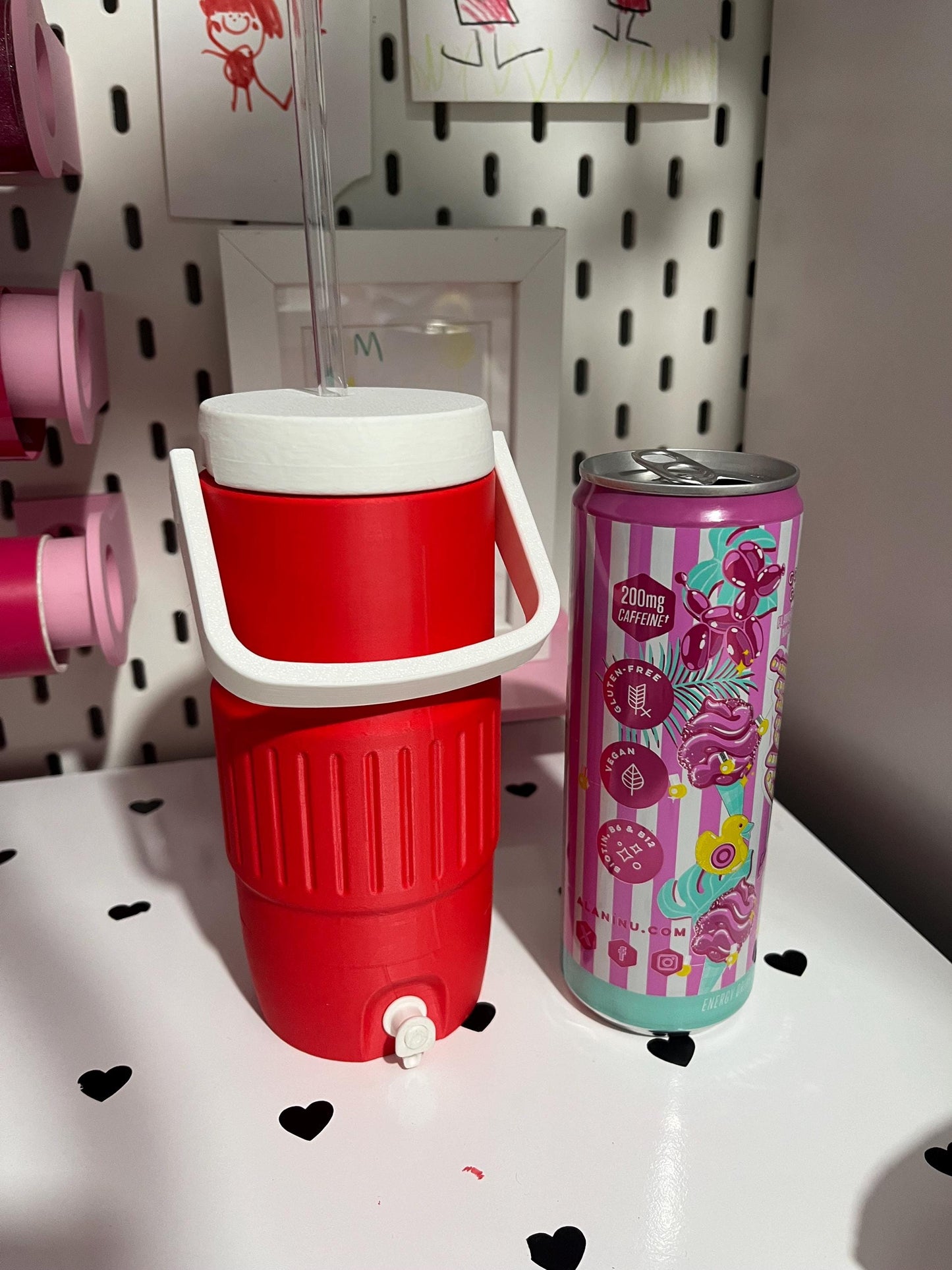 Skinny Tall Can Water Cooler Koozie 3D File | 12 oz Can Holder | 3MF Digital Download | Cute Drink Accessory