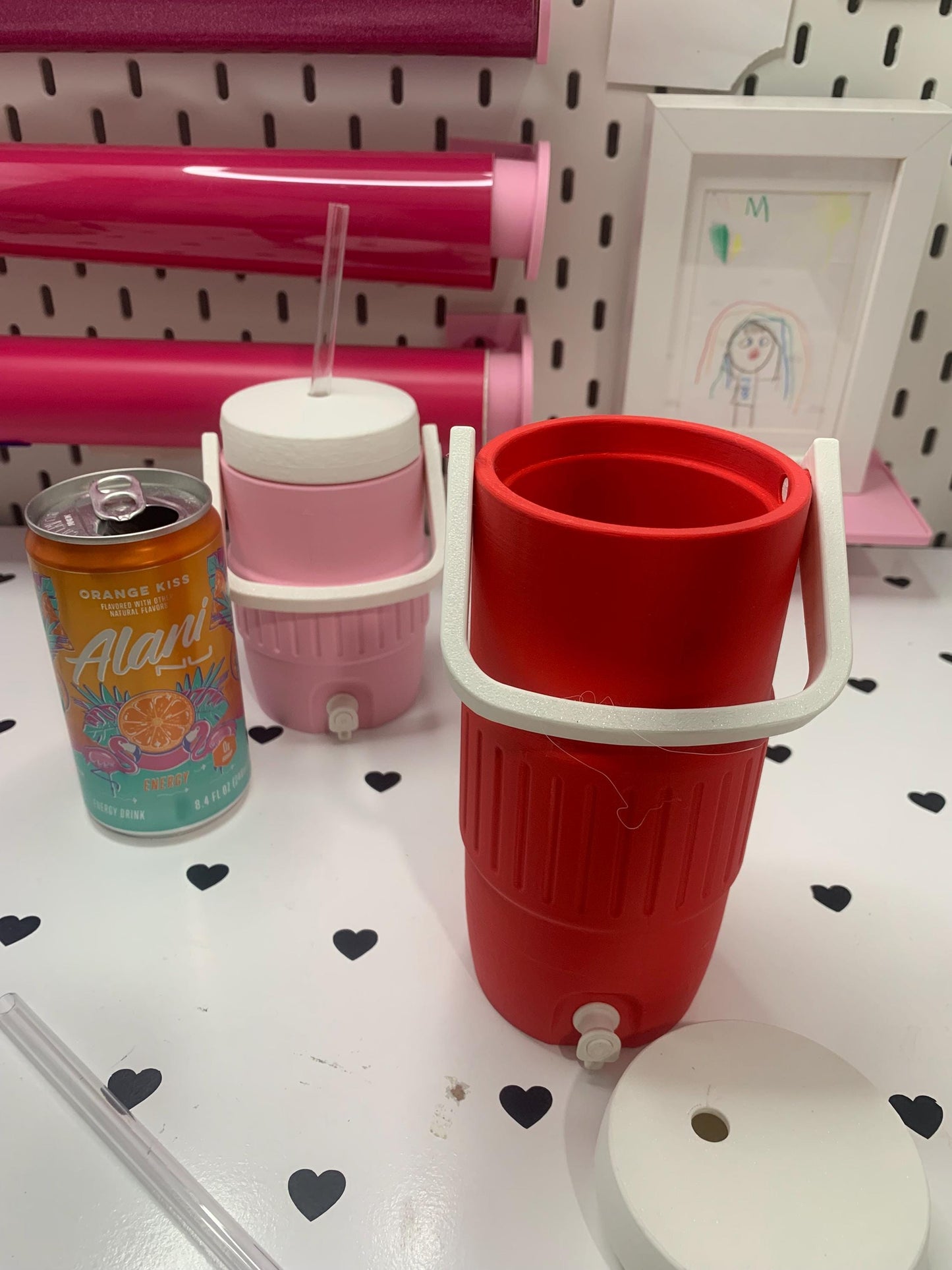 Skinny Tall Can Water Cooler Koozie 3D File | 12 oz Can Holder | 3MF Digital Download | Cute Drink Accessory