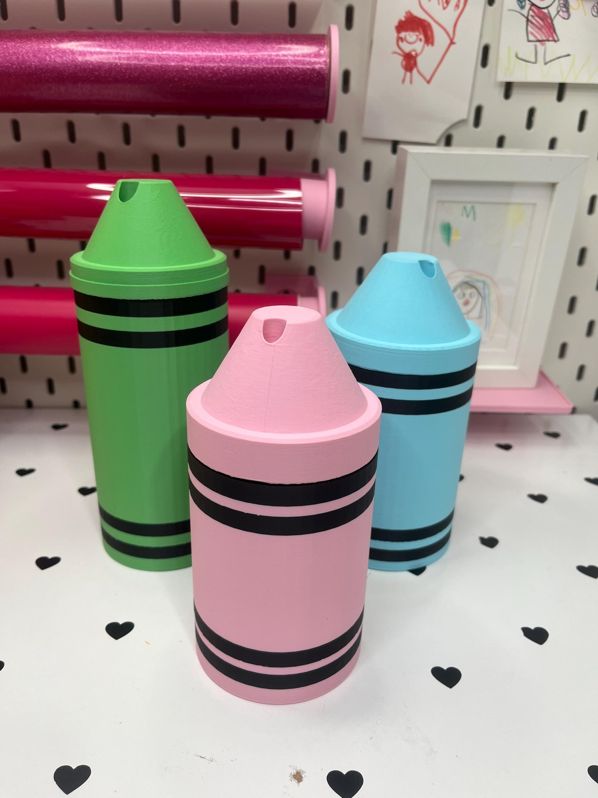 Crayon-Inspired Can Cooler | 3D Print File (3MF)