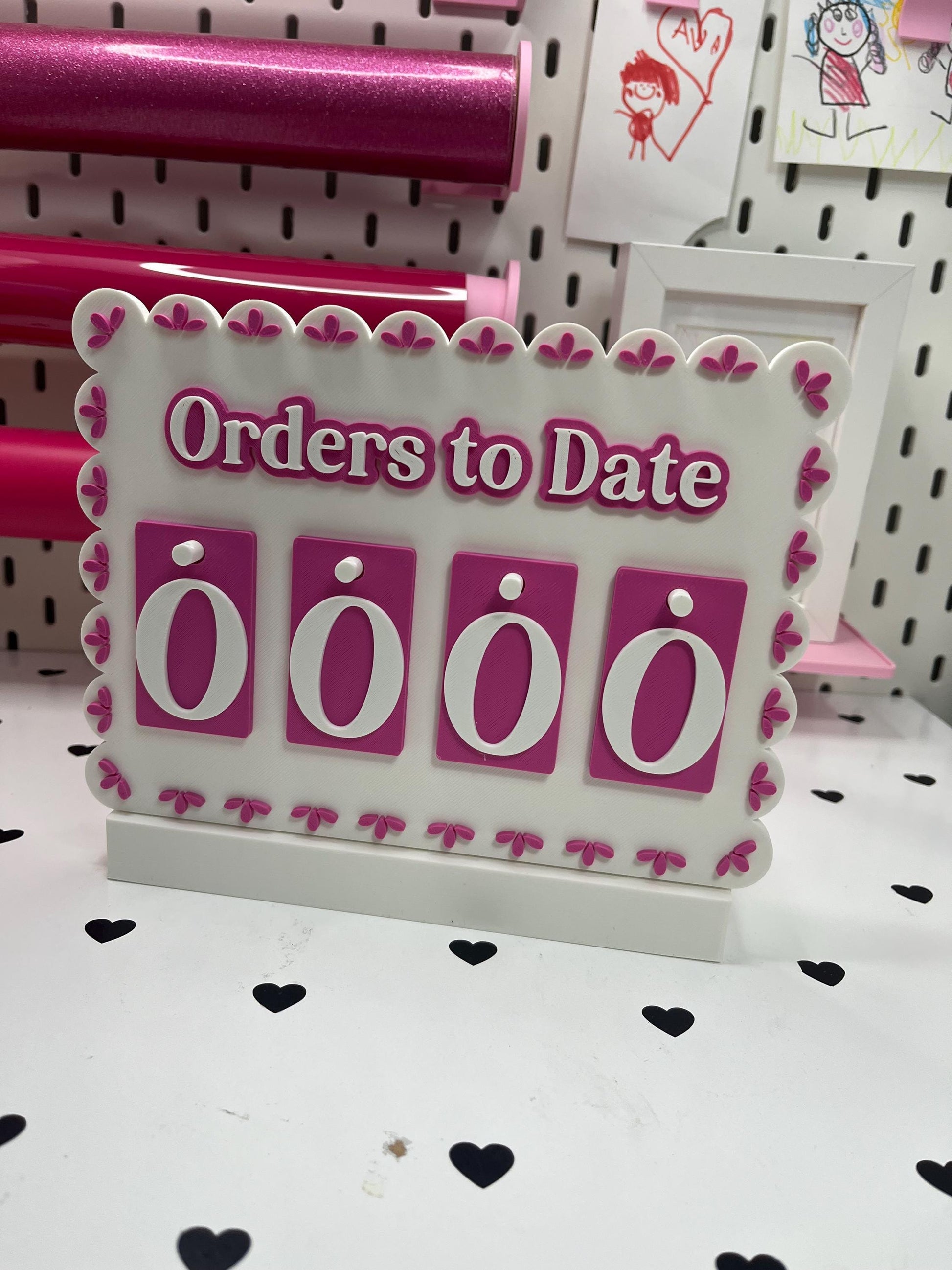 Papel Picado Orders to Date Tracker | 3D Print File (3MF)
