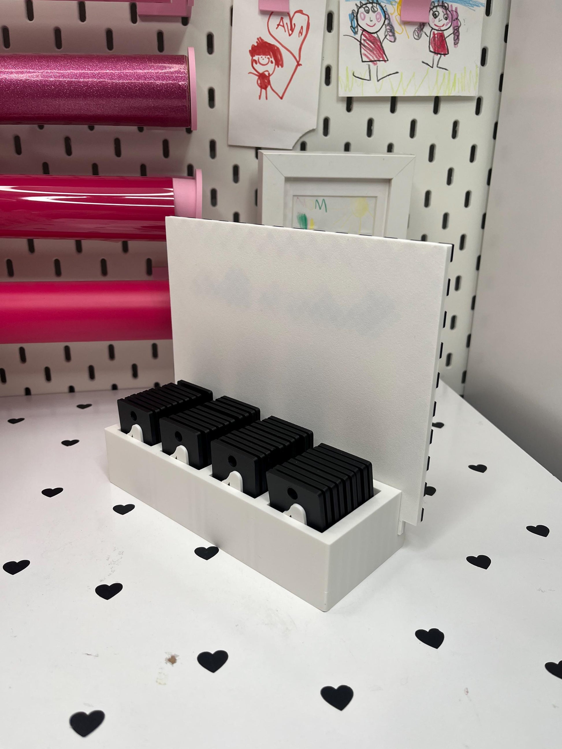 Checkered Border Orders to Date Tracker | 3D Print File (3MF)