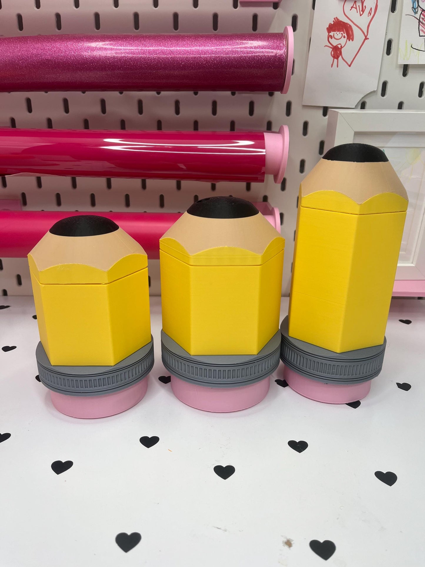 Pencil-Inspired Can Cooler | 3D Print File (3MF)