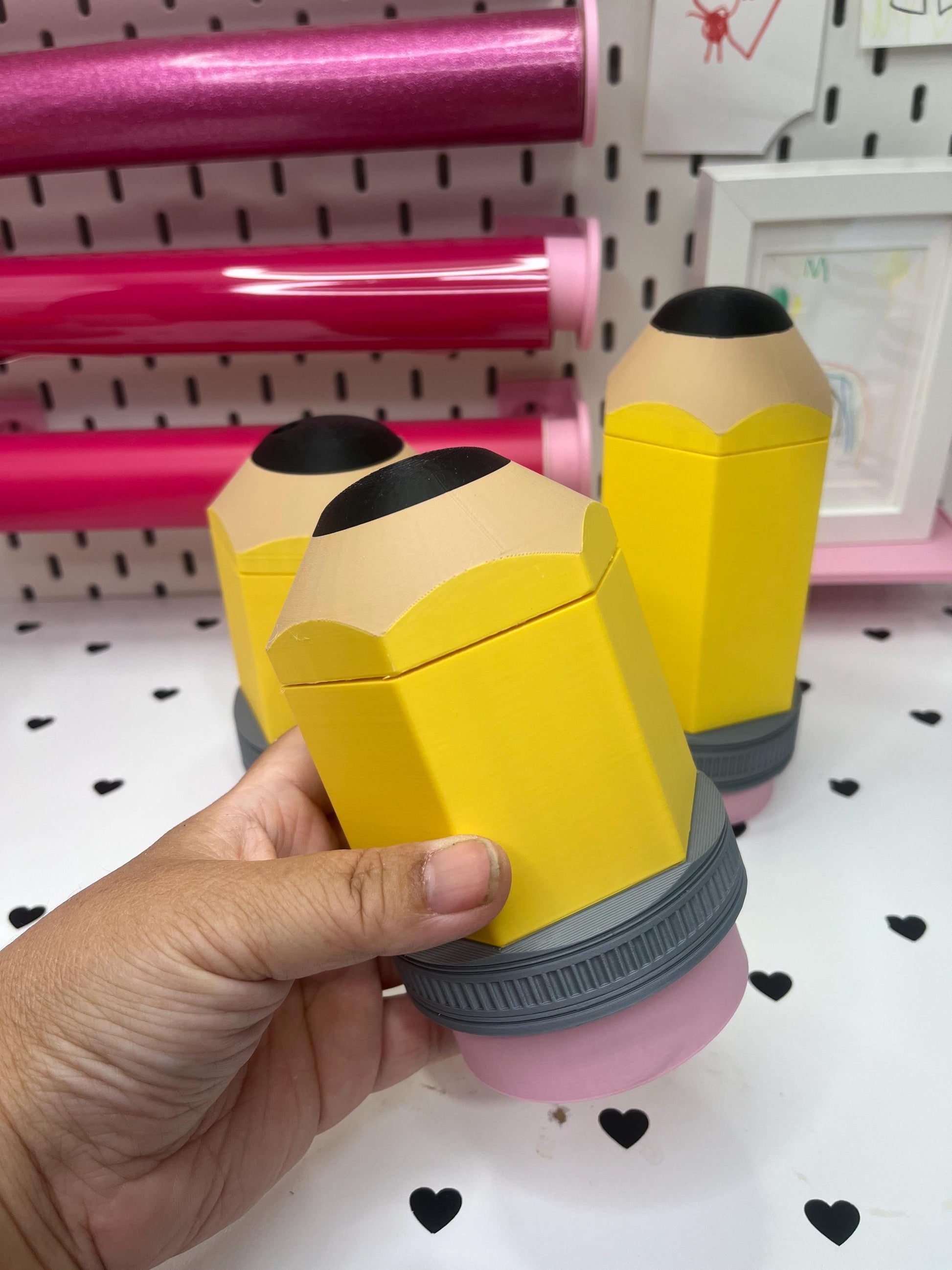 Pencil-Inspired Can Cooler | 3D Print File (3MF)