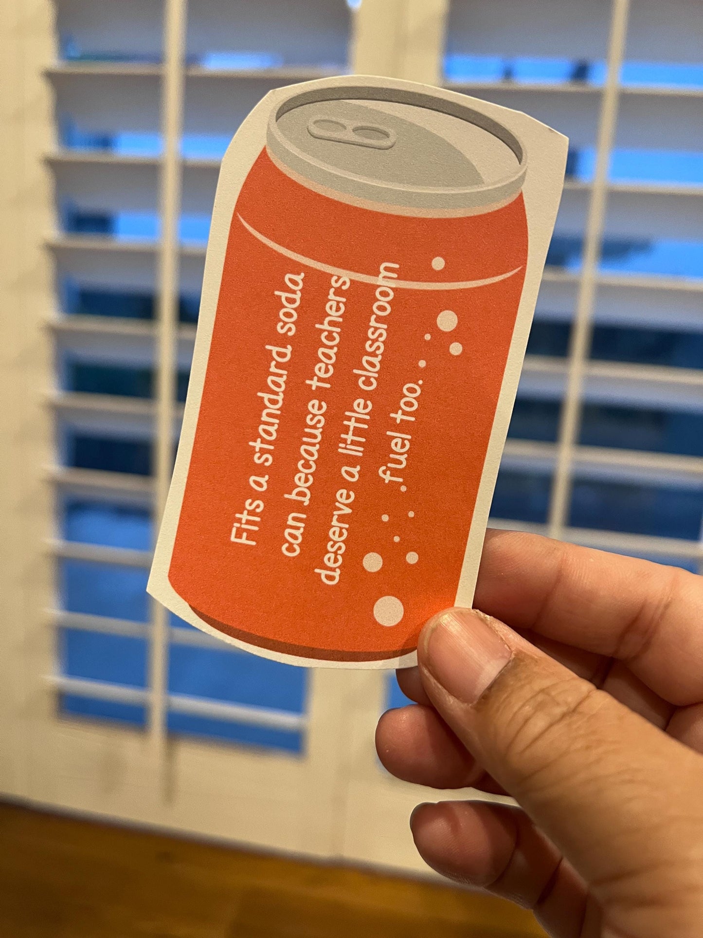 Crayon-Inspired Can Cooler | 3D Print File (3MF)