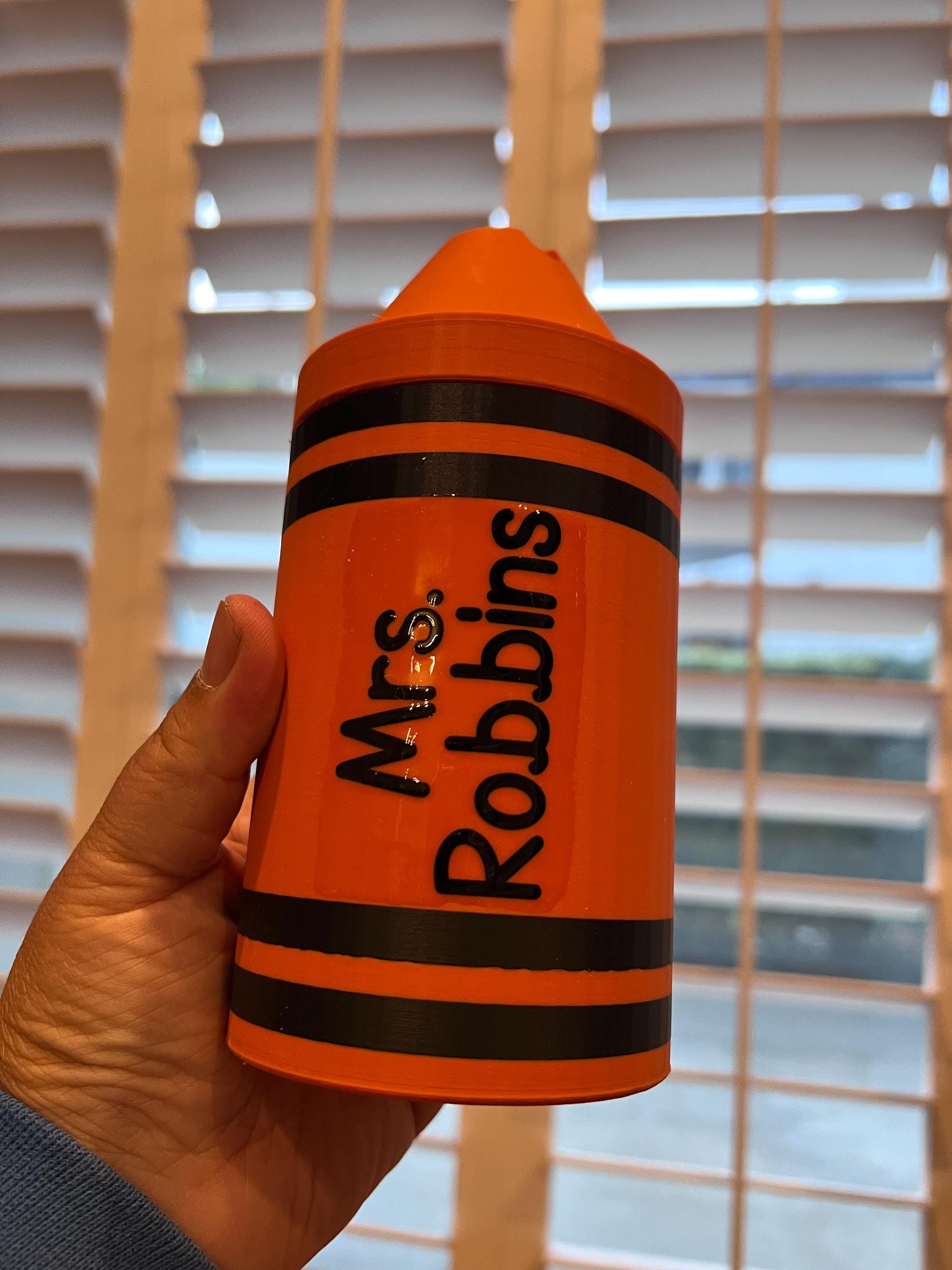 Crayon-Inspired Can Cooler | 3D Print File (3MF)
