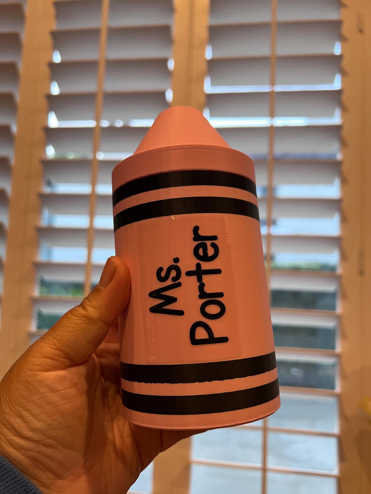 Crayon-Inspired Can Cooler | 3D Print File (3MF)