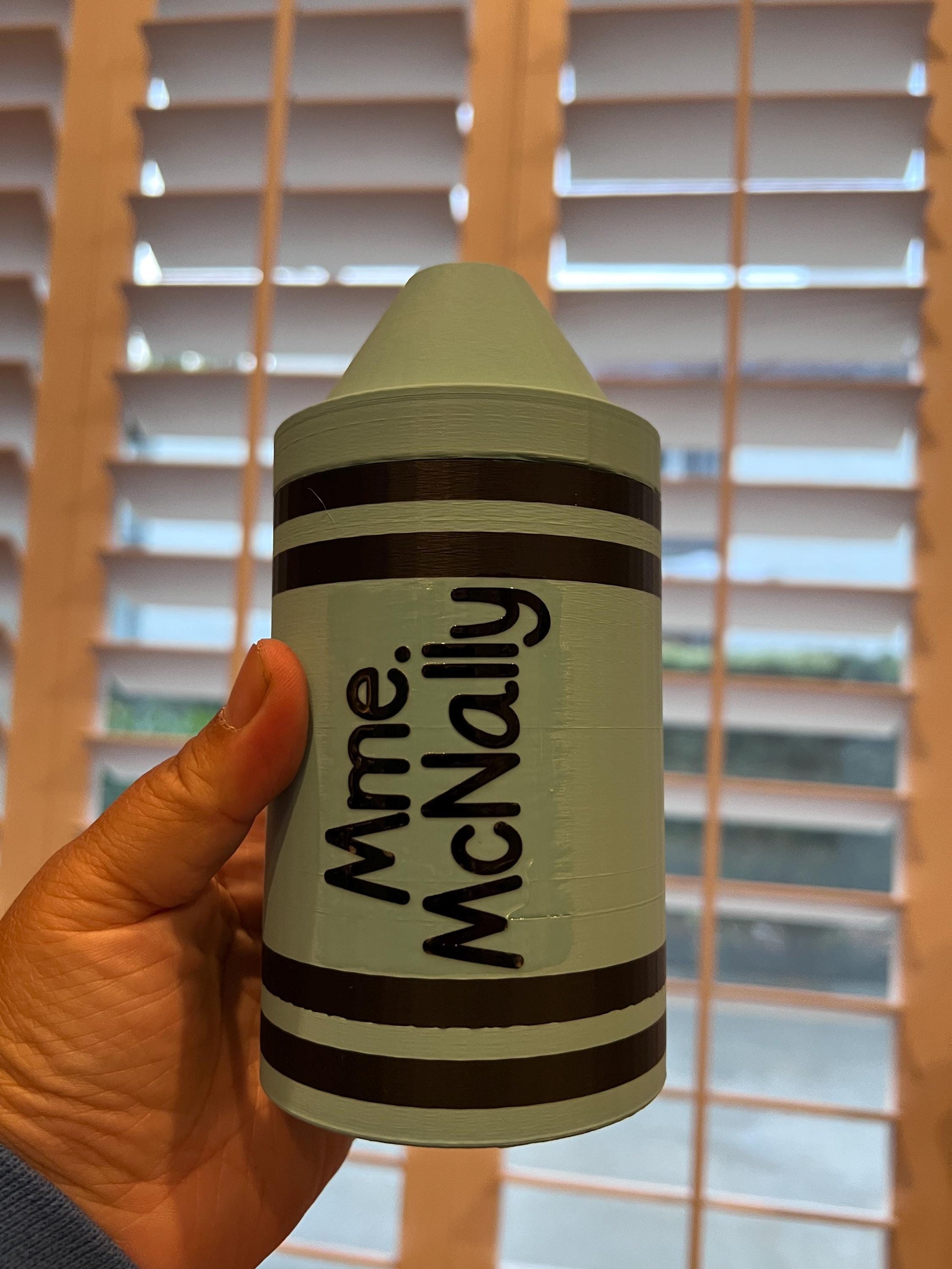 Crayon-Inspired Can Cooler | 3D Print File (3MF)