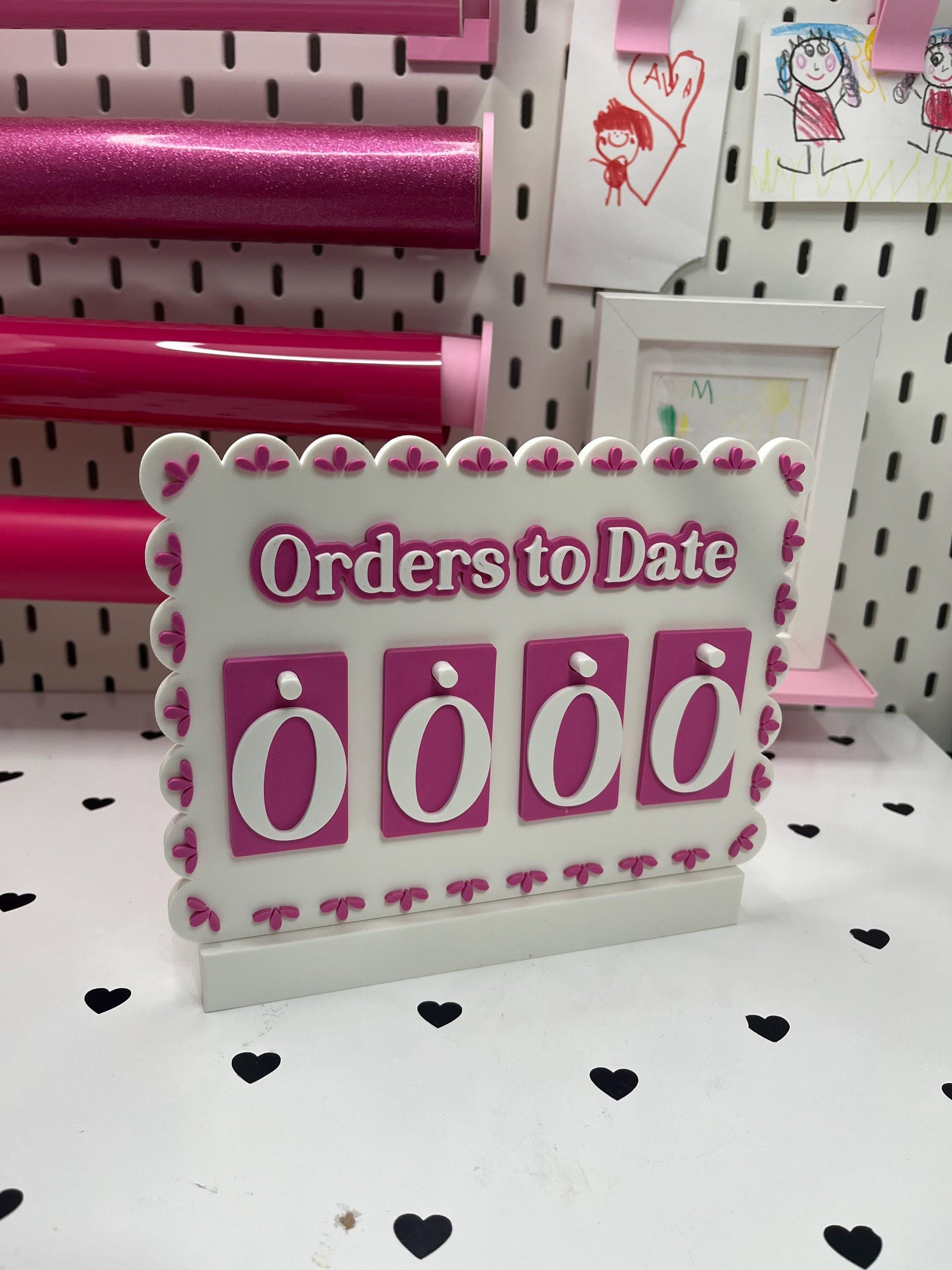 Papel Picado Orders to Date Tracker | 3D Print File (3MF)
