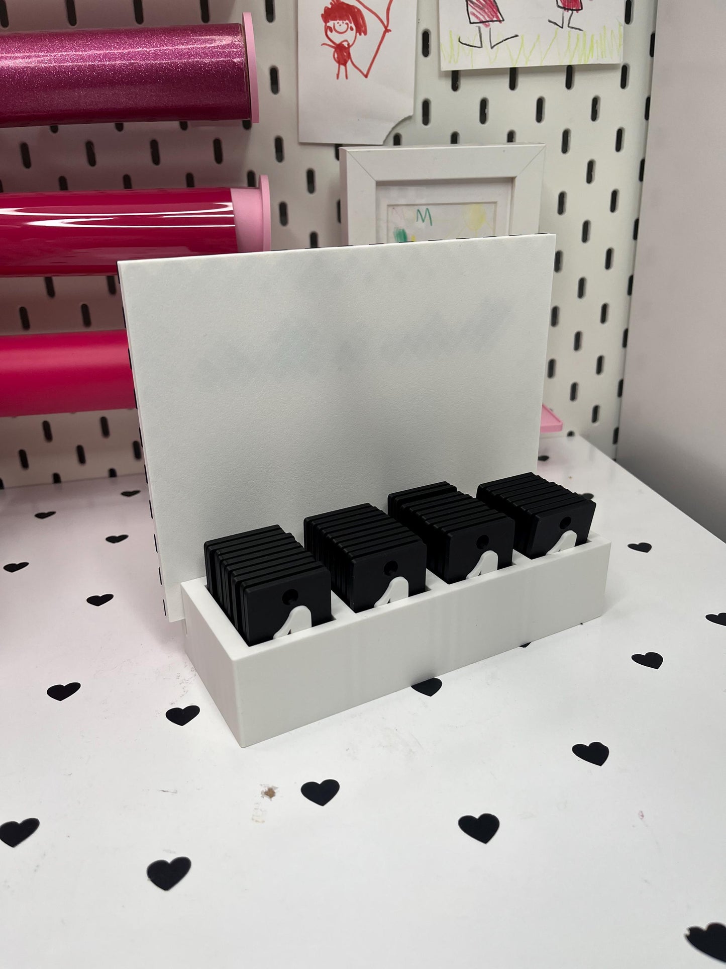 Checkered Border Orders to Date Tracker | 3D Print File (3MF)