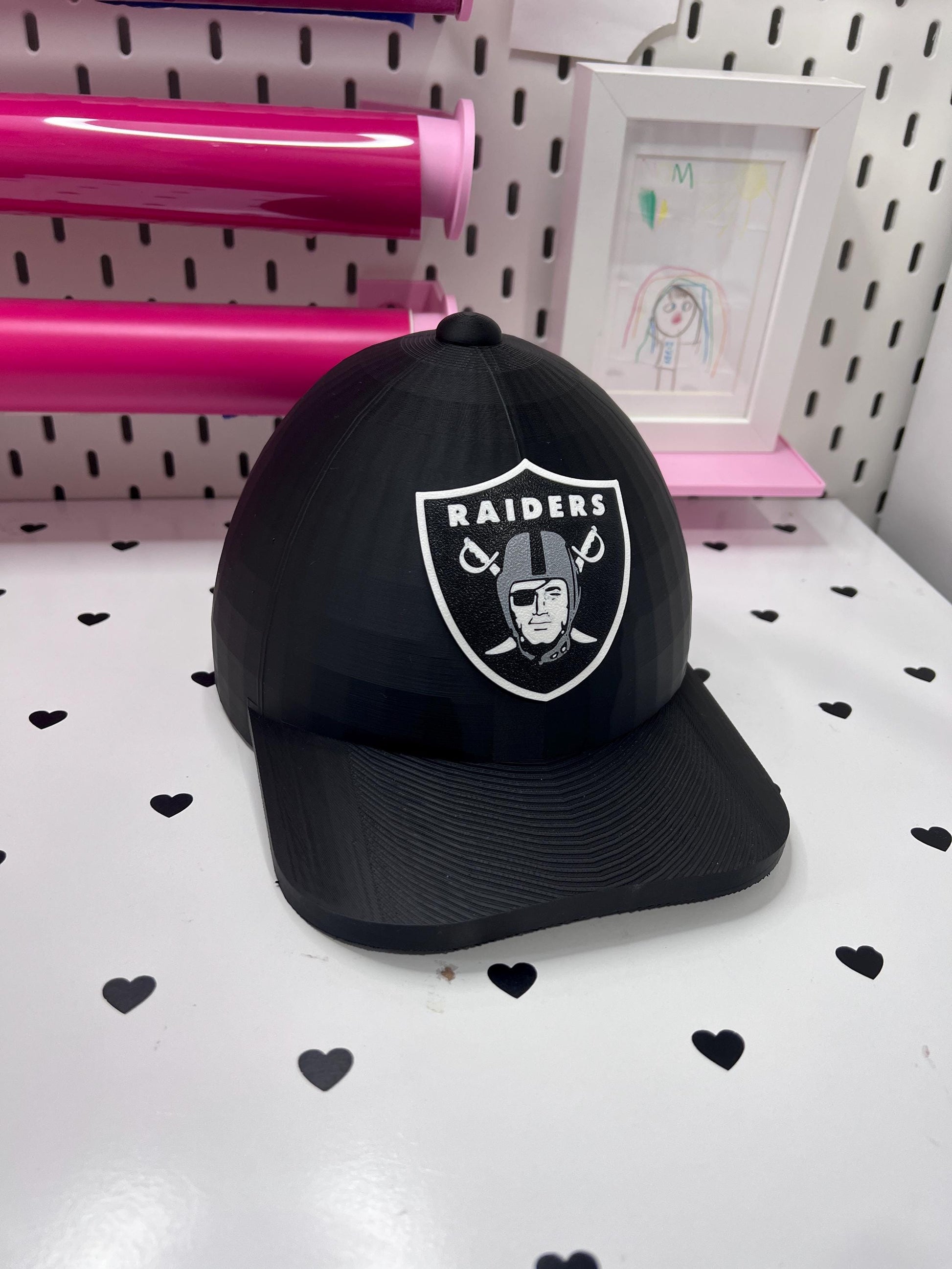 Blank Hat Box / Cap Box Digital File 3MF Files (Digital Download) – Ready for Custom Logos | Perfect for Sports Fans Father’s Day Gifts
