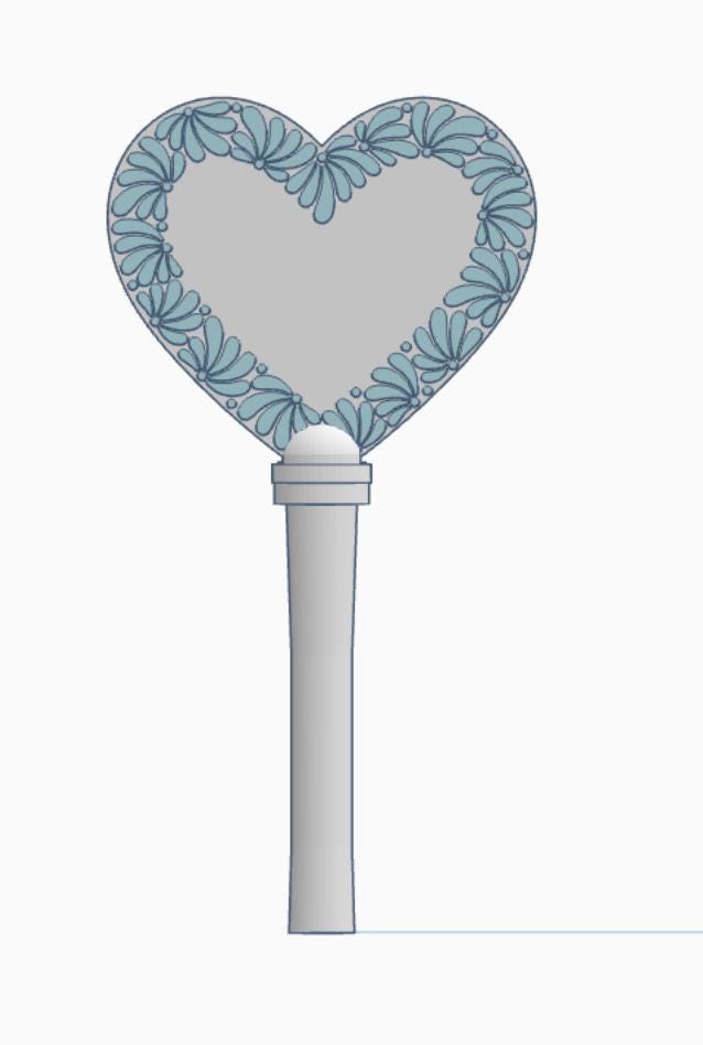 Talavera Border Pay Wand 3MF File | Ready-to-Print Payment Wand Digital Download