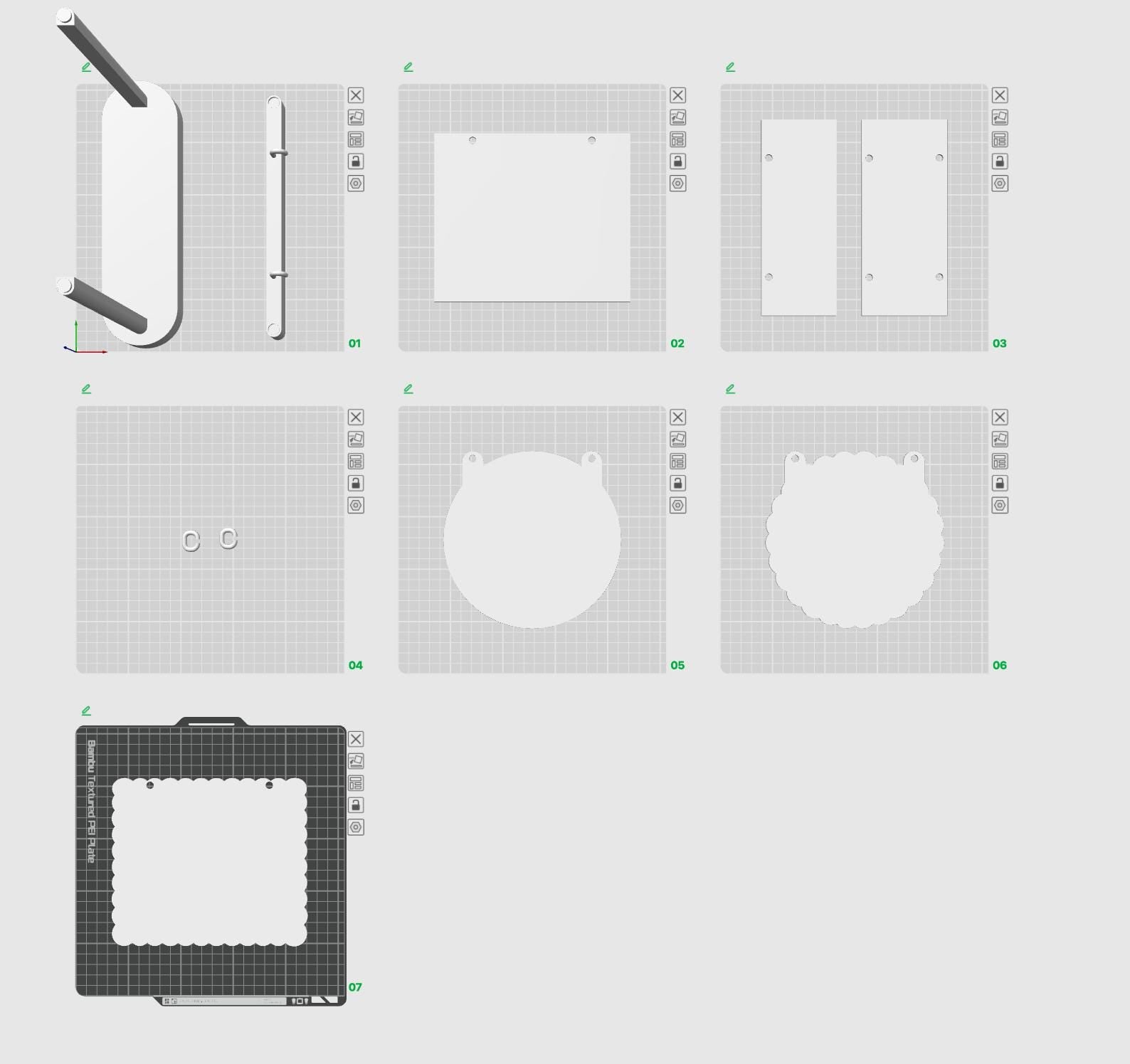 3D Digital File – Tabletop Display Stand | 3MF Files Only