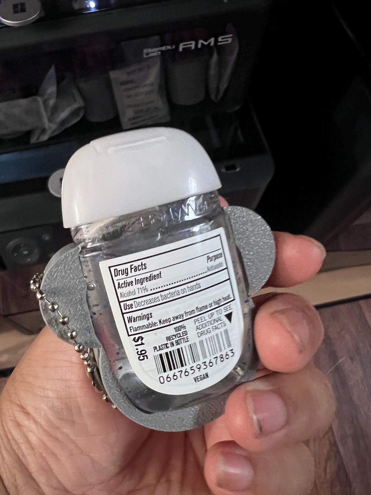 PocketBac Hand Sanitizer Negative STL | BBW PocketBac Template | 3D Printing Design Tool