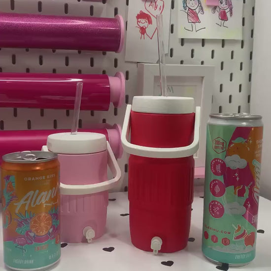 Skinny Tall Can Water Cooler Koozie 3D File | 12 oz Can Holder | 3MF Digital Download | Cute Drink Accessory