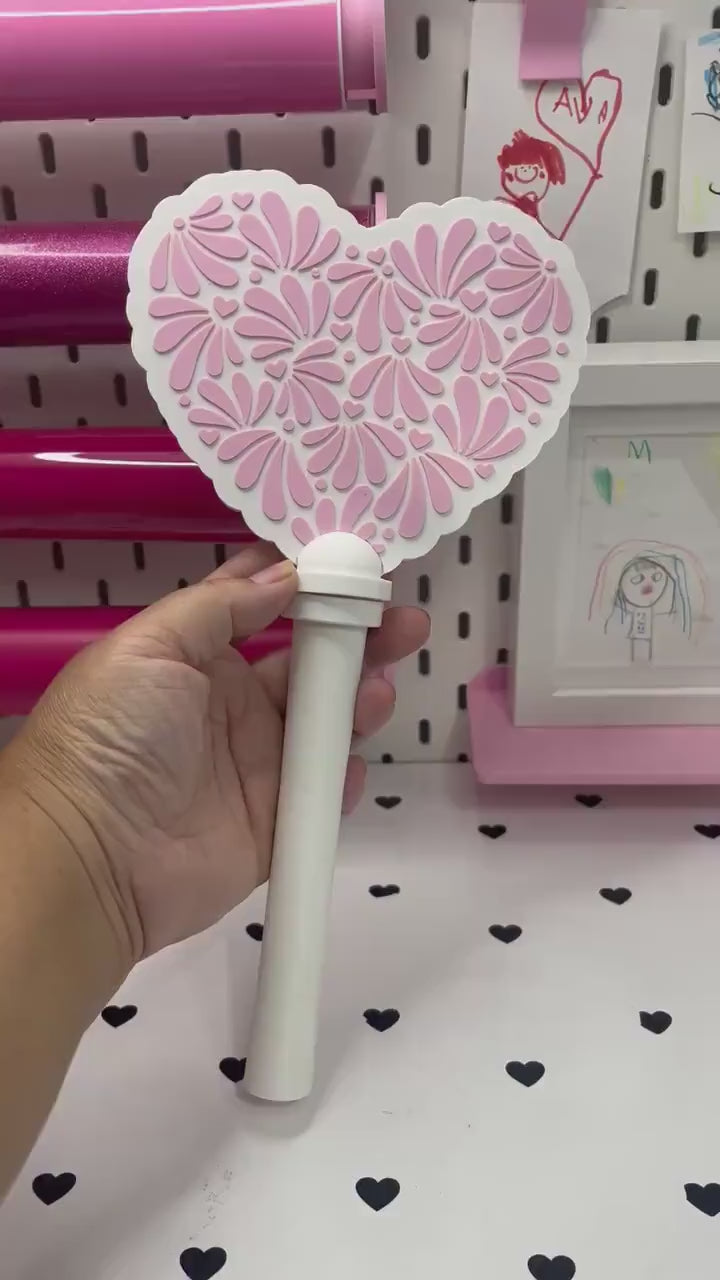 Talavera 1 Heart Pay Wand 3MF File | Ready-to-Print Payment Wand Digital Download