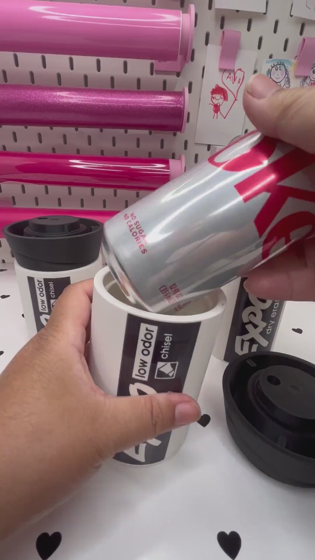Dry Erase Marker-Inspired Can Cooler | 3D Print File (3MF)