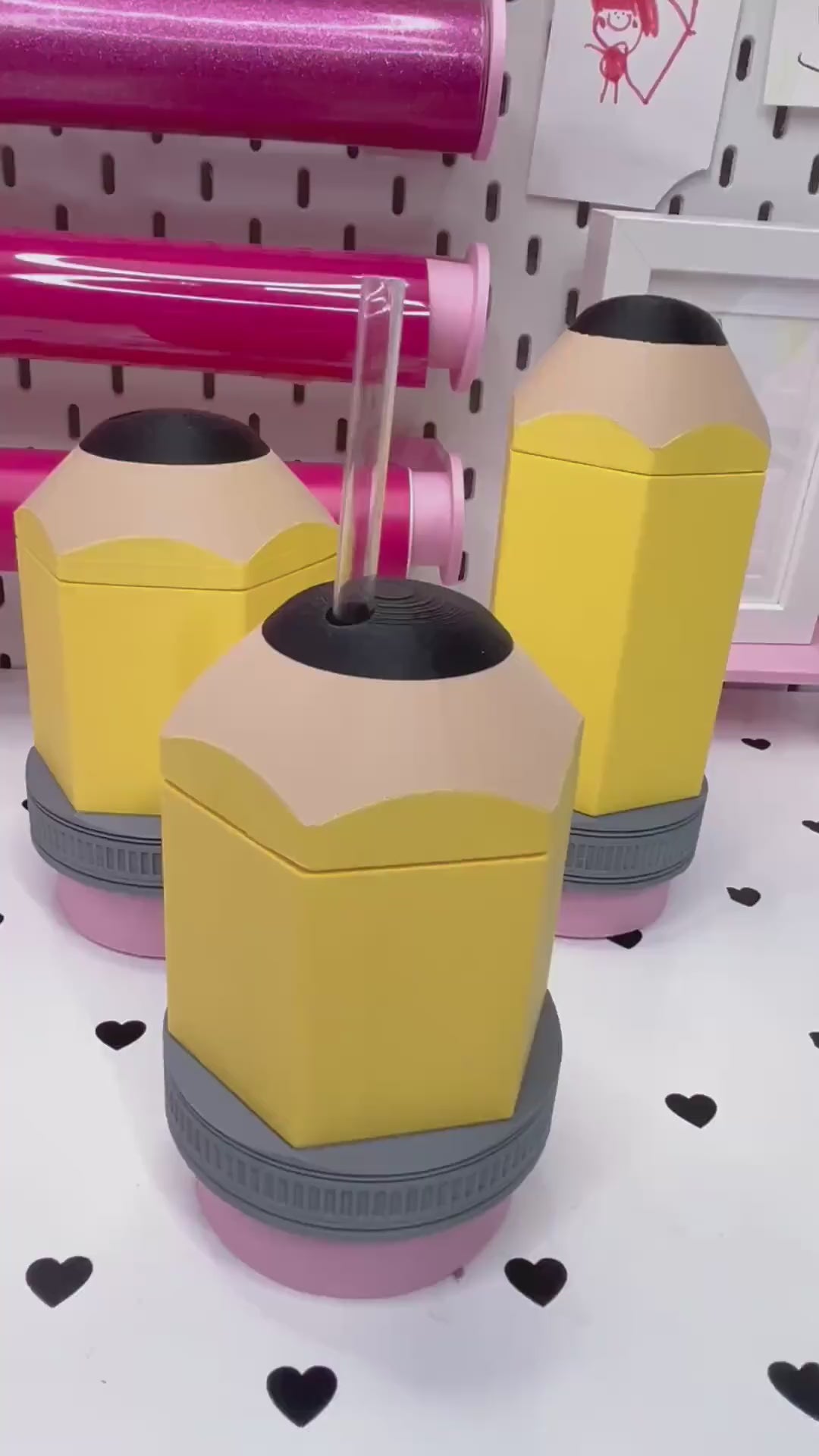 Pencil-Inspired Can Cooler | 3D Print File (3MF)