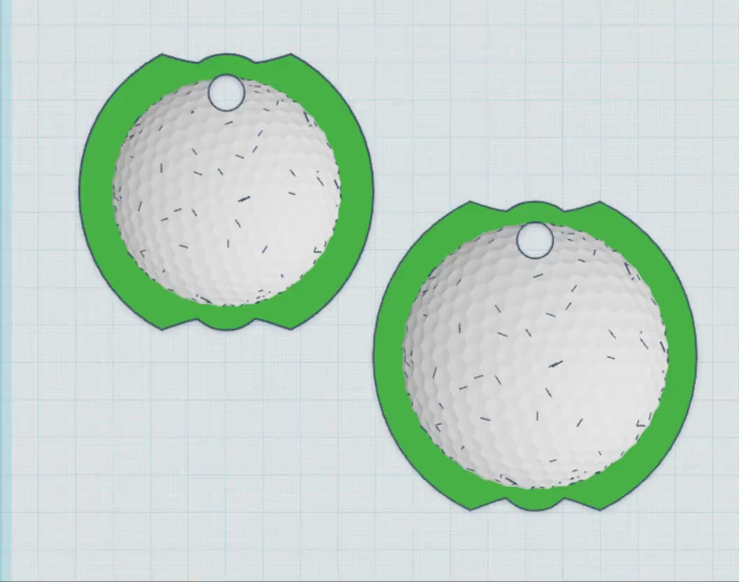 3D Printed Golf Ball Stanley Tumbler Topper STL File (30oz/40oz Digital Download)