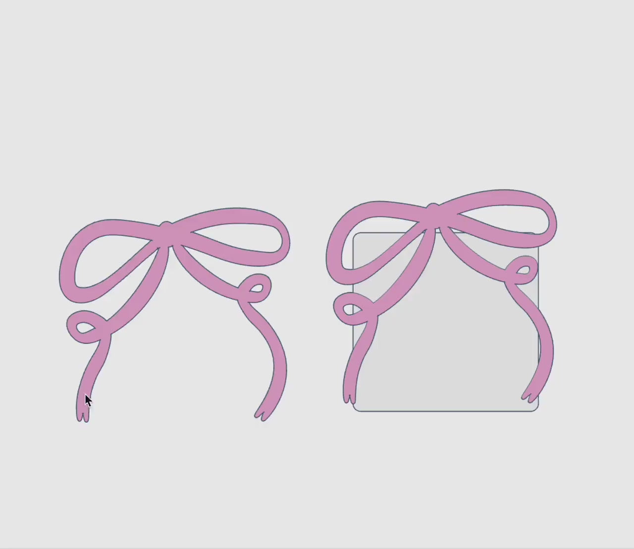 Draping Bow Interchangeable Cover – 3MF Files | Digital Download | Interchangeable for Hand Soap Base | Hand Sanitizer Base | Desk Org Base
