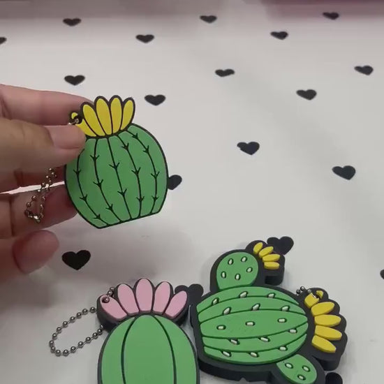 Cactus Keychain Can Opener & Drink Cover 3D File | Set of 3 Designs | 3MF Digital Download
