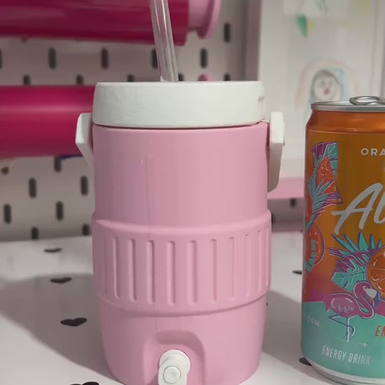 Mini Can Water Cooler Koozie 3D File | 8.4 oz Can Holder | 3MF Digital Download | Cute Drink Accessory