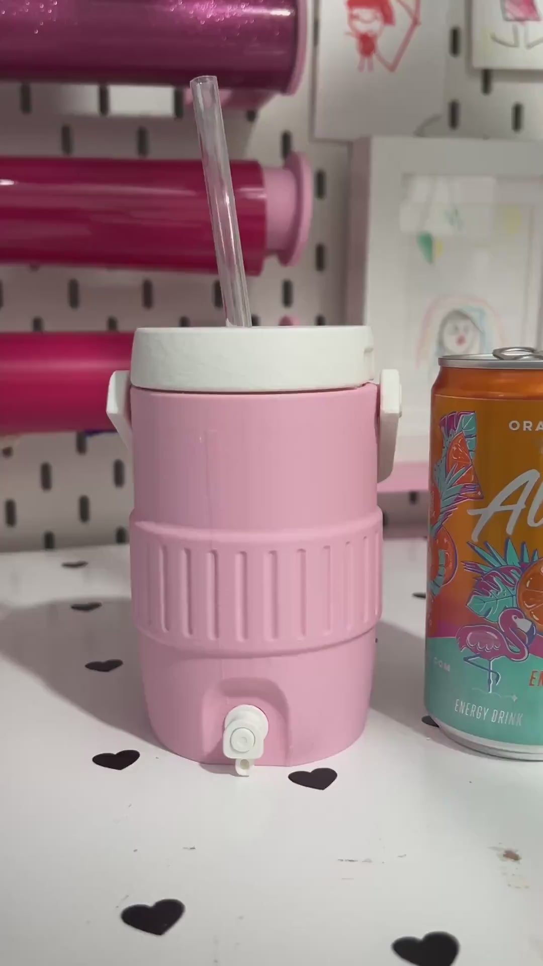 Mini Can Water Cooler Koozie 3D File | 8.4 oz Can Holder | 3MF Digital Download | Cute Drink Accessory