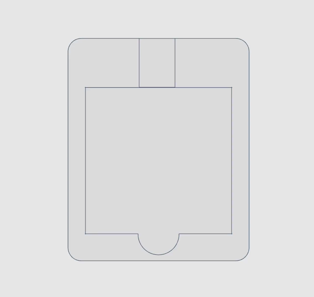 Interchangeable 3x3" Sticky Note Holder – 3MF Digital Files | Digital Download