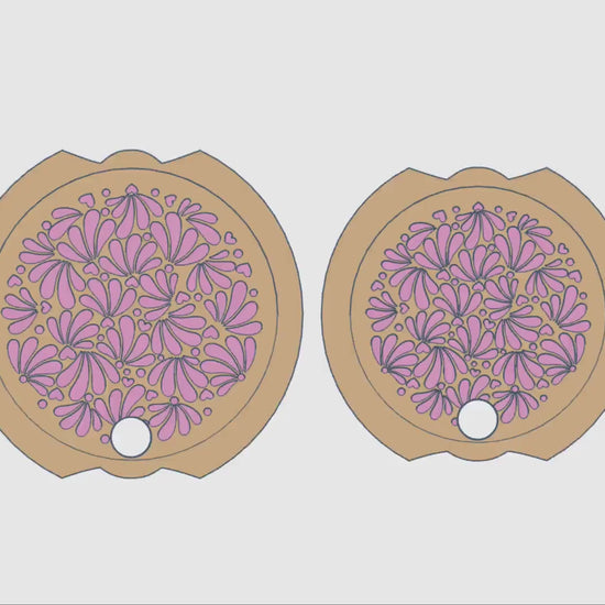 Mexican Talavera Stanley Topper: 3D Print File (Digital Download)