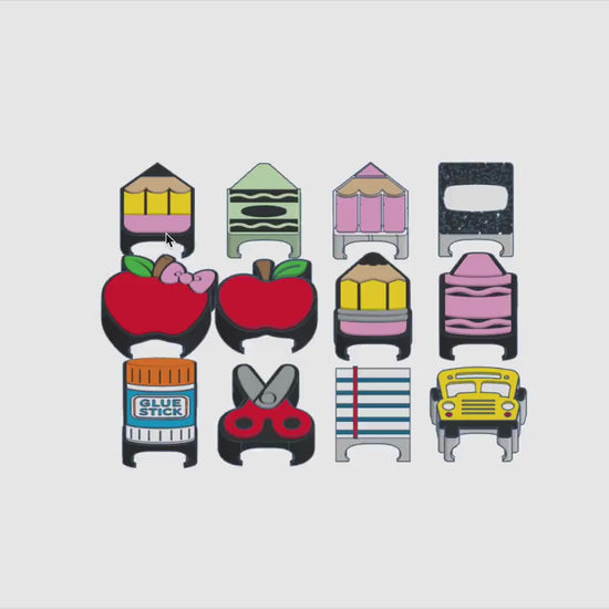 School Supplies BBW PocketBac Covers | Set of 12 | 3MF Files | 3D Printing Digital Download