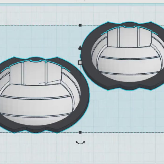 Volleyball Stanley Cup Topper: 3D Printable Tumbler Charm (STL File)