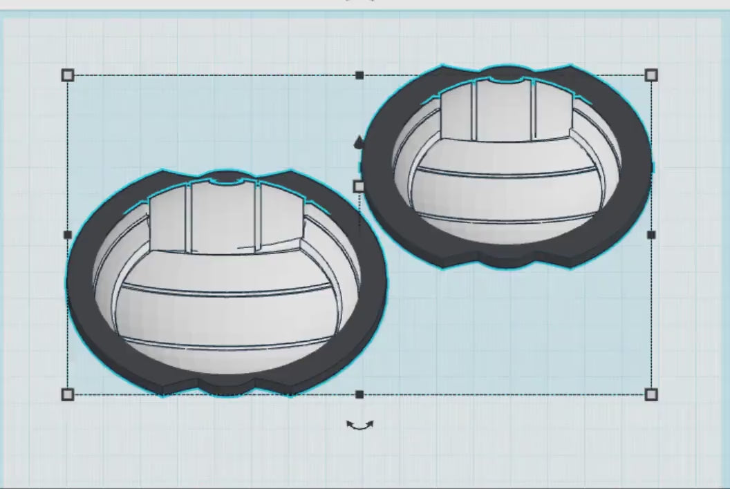 Volleyball Stanley Cup Topper: 3D Printable Tumbler Charm (STL File)